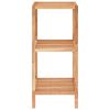 vidaXL Bathroom Shelf 36x36x79 cm Solid Wood Walnut