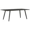 vidaXL Coffee Table Black 120x60x46 cm
