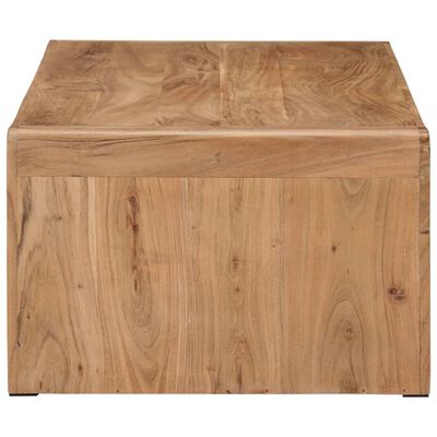 vidaXL Coffee Table 110x55x35 cm Solid Wood Acacia