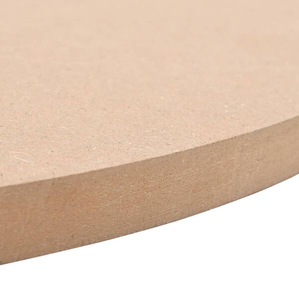vidaXL Table Top Round MDF 700x18 mm