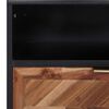 vidaXL TV Cabinet 100x35x45 cm Solid Acacia Wood and MDF
