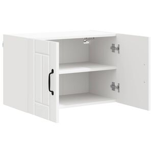 vidaXL Wall Cabinet LUCCA White 60 x 31 x 40 cm Engineered Wood