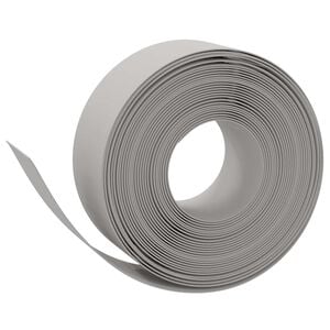 vidaXL Garden Edging 25 m 20 cm PE Grey