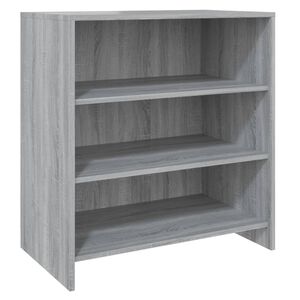 vidaXL Sideboard Grey Sonoma 70x40.5x75 cm Engineered Wood
