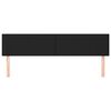 vidaXL Headboards 2 pcs Black 80 cm Faux Leather