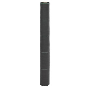 vidaXL Weed Membrane Black 1x100 m PP