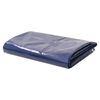 vidaXL Tarpaulins Blue 4 x 4 m Canvas with PVC Coating