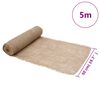 vidaXL Jute Roll 0.5x5 m 100% Jute 200 gsm