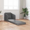 vidaXL Sofa Bed Dark Grey 65 x 80 x 83 cm Velvet