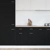 vidaXL Hanging Cabinet Black Oak 80 x 31 x 81.5 cm Engineered Wood