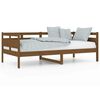 vidaXL Day Bed without Mattress Honey Brown Solid Wood Pine 90x190 cm