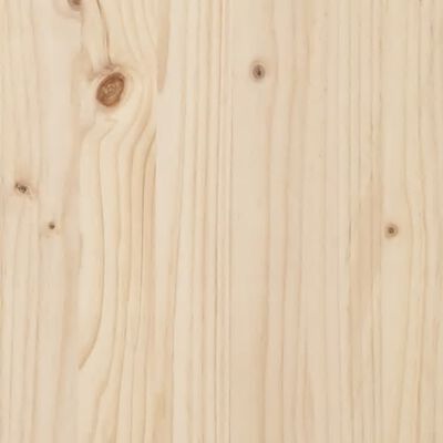 vidaXL Headboard 96x4x100 cm Solid Wood Pine
