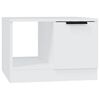 vidaXL Coffee Table | White | Engineered Wood | Small | Storage | Coffee Table