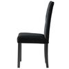 vidaXL Dining Chairs 6 pcs Black Velvet