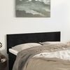 vidaXL Headboards Black 144x5x78/88 cm Velvet