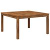 vidaXL Coffee Table LAREN Natural 80 x 80.5 x 45 cm Solid Acacia Wood
