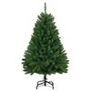 vidaXL Artificial Hinged Christmas Tree with Stand Green 120 cm