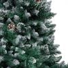 vidaXL Artificial Pre-lit Christmas Tree with Ball Set&Pine Cones 240 cm