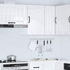 vidaXL Kitchen Wall Cabinet Lucca High Gloss White Engineered Wood
