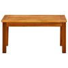 vidaXL Garden Coffee Table 70x40x36 cm Solid Acacia Wood