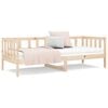 vidaXL Day Bed without Mattress 90x190cm Solid Wood Pine