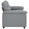 vidaXL 2-Seater Sofa&nbsp;Light Grey 160x81x84 cm Fabric
