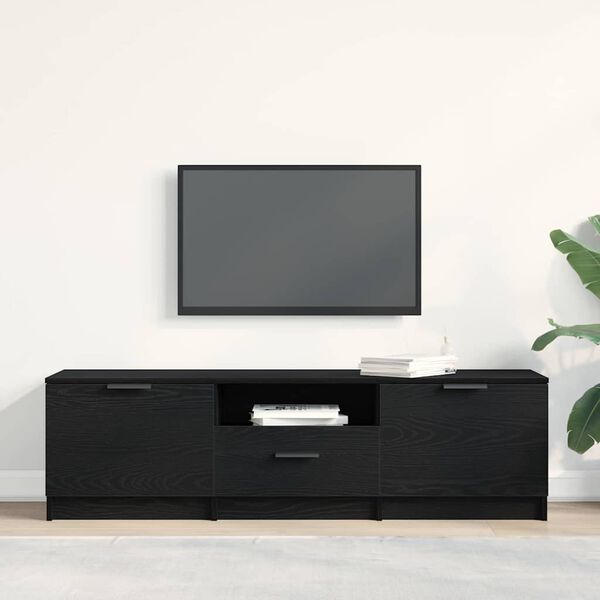 vidaXL TV Cabinet with Drawer 140 x 35 x 40 cm Engineered Wood