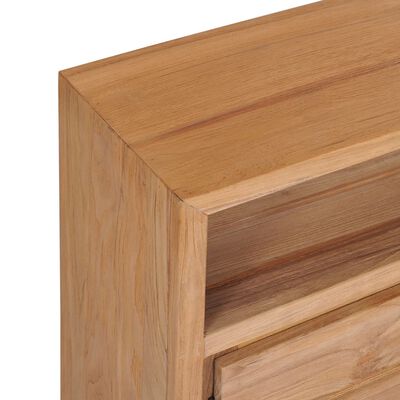 vidaXL Sideboard 80x30x60 cm Solid Teak Wood