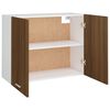vidaXL Hanging Cabinet Lyon Brown Oak 80x31x60 cm Engineered Wood