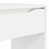 vidaXL Desk High Gloss White 100 x 50 x 78 cm Engineered Wood
