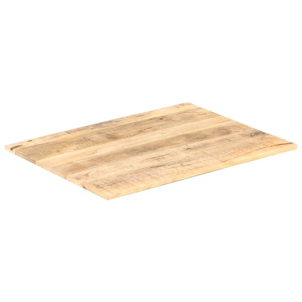 vidaXL Table Top Solid Mango Wood 15-16 mm 80x60 cm