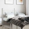 vidaXL Metal Replace Headboard White 150 cm