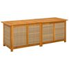vidaXL Garden Storage Box 243 L Solid Acacia Wood 150 x 50 x 56 cm