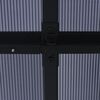 vidaXL Gazebo with Curtain 405x294x244 cm Anthracite