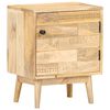 vidaXL Bedside Cabinet 40x30x50 cm Solid Mango Wood