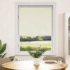 vidaXL Roller blind blackout 104.4x175 cm Fabric Width 100 cm off white