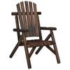 vidaXL 5 Piece Garden Lounge Set Solid Wood Spruce