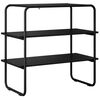 vidaXL Console Table Black Oak 100 x 41 x 75 cm Engineered Wood