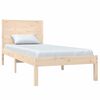 vidaXL Bed Frame without Mattress 90x190 cm Single Solid Wood