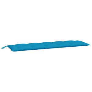 vidaXL Garden Bench Cushion Light Blue 180x50x7 cm Oxford Fabric