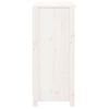 vidaXL Sideboard White 70x35x80 cm Solid Wood Pine