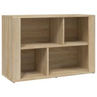 vidaXL Sideboard Sonoma Oak 80x30x54 cm Engineered Wood