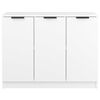 vidaXL Sideboard White 90.5x30x70 cm Engineered Wood