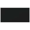 vidaXL Bookshelf Boards 8 pcs Black 40x20x1.5 cm Engineered Wood