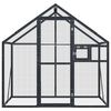 vidaXL Aviary Anthracite 179x100x185 cm Aluminium