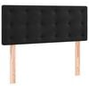 vidaXL Headboard Black 100 cm Velvet