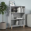 vidaXL Sideboard Grey Sonoma 69.5x32.5x90 cm Engineered Wood