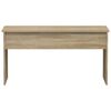 vidaXL Coffee Table Sonoma Oak 102x50.5x52.5 cm Engineered Wood