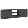 vidaXL TV Cabinet Grey 120x30x35,5 cm Engineered Wood