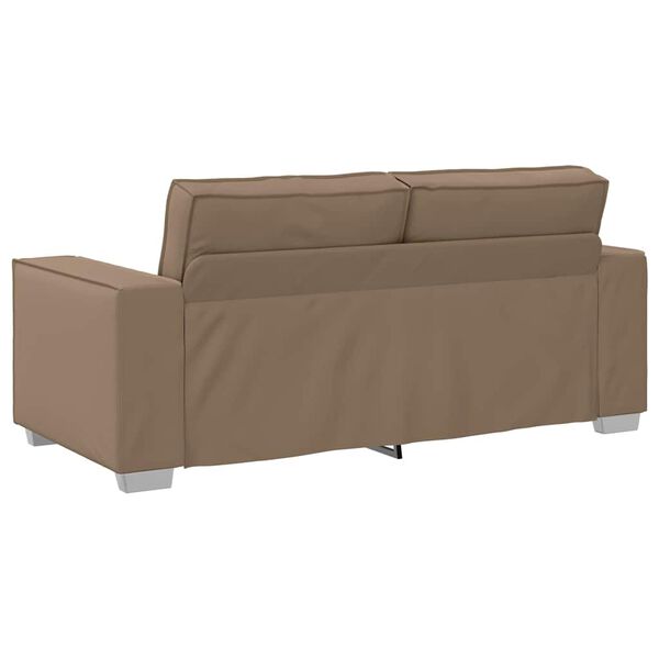 vidaXL Sofa Cappuccino 180 x 80 x 84 cm Fabric